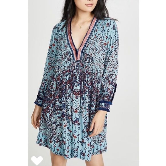 Poupette St. Barth BlaBla Long Sleeve Dress - Picture 1 of 7